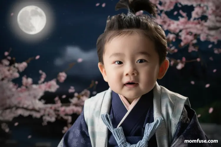 50+ Japanese Boy Names Associated with the Moon