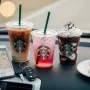 “Starbucks drinks aesthetic flat lay, iced coffee, pink drink, frappuccino, cozy car drive-thru vibe, soft lighting, modern lifestyle, high detail”