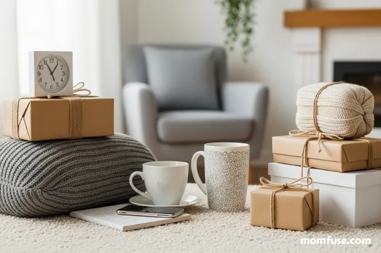 A warm home setting showing cozy daily-life gifts.