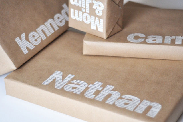 gift wrapping ideas